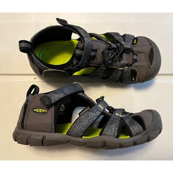 KEEN Seacamp II CNX Sandals Youth Size 2 Magnet Evening Gray 1026321 - Picture 1 of 9